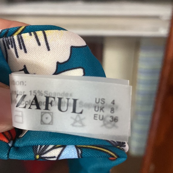 Zaful Floral Swimming Set - Picture 9 of 9